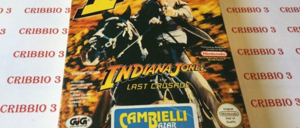 NES – Indy Indiana Jones And The Last Crusade