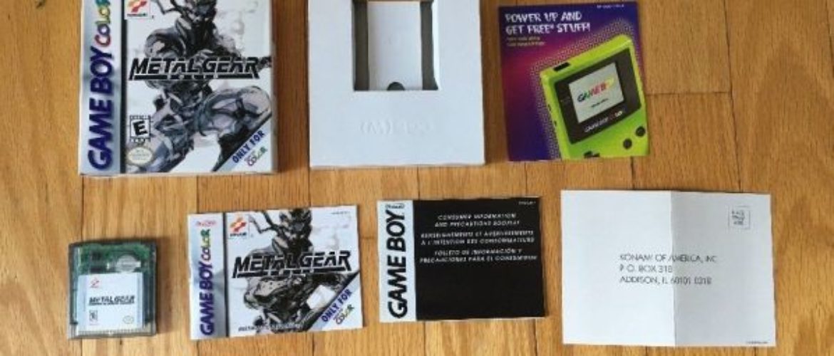 GBC – Metal Gear Solid – USA – Complete