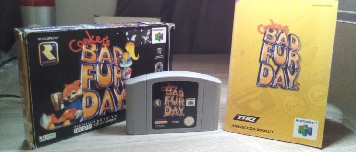 N64 – Conker’s Bad Fur Day – PAL – Complete