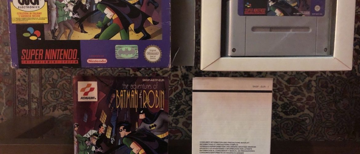 SNES – The Adventures Of Batman & Robin – PAL – Complete