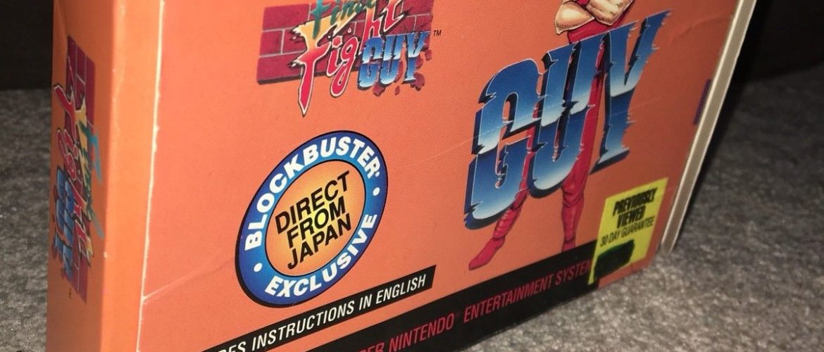 SNES – Final Fight Guy Blockbuster Edition – USA – Boxed