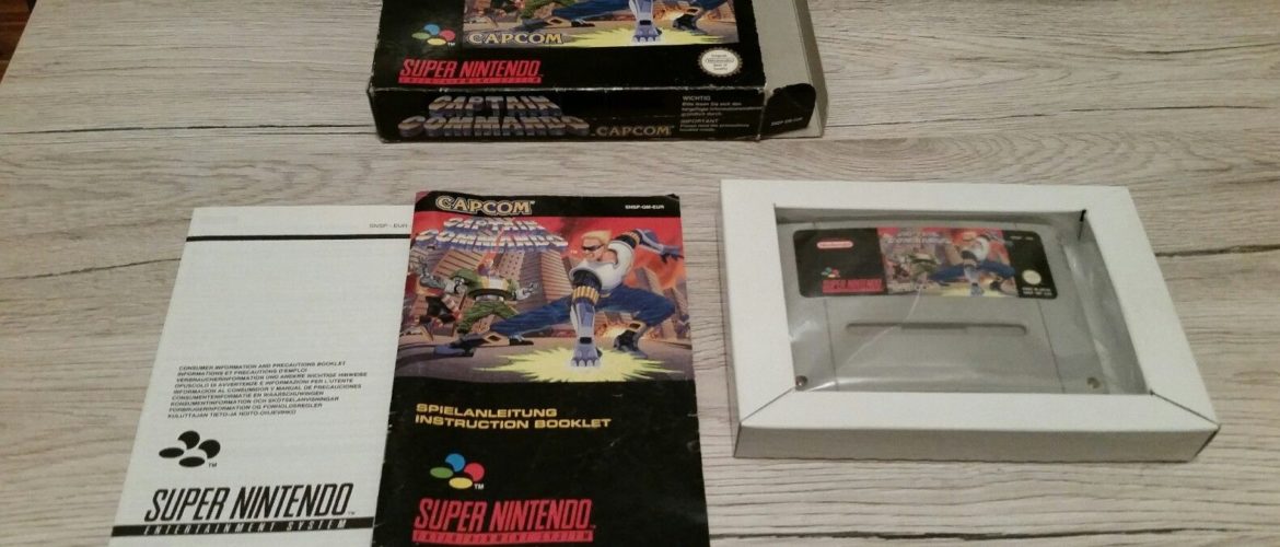 SNES – Captain Commando – PAL – Complete
