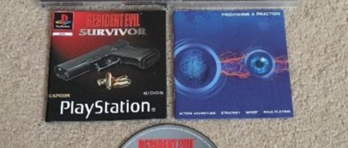 PS1 – Resident Evil Gun Survivor – PAL – Complete