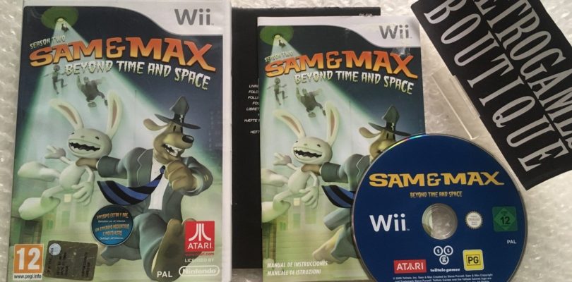 WII – Sam and Max Beyond Time And Space – PAL – Complete