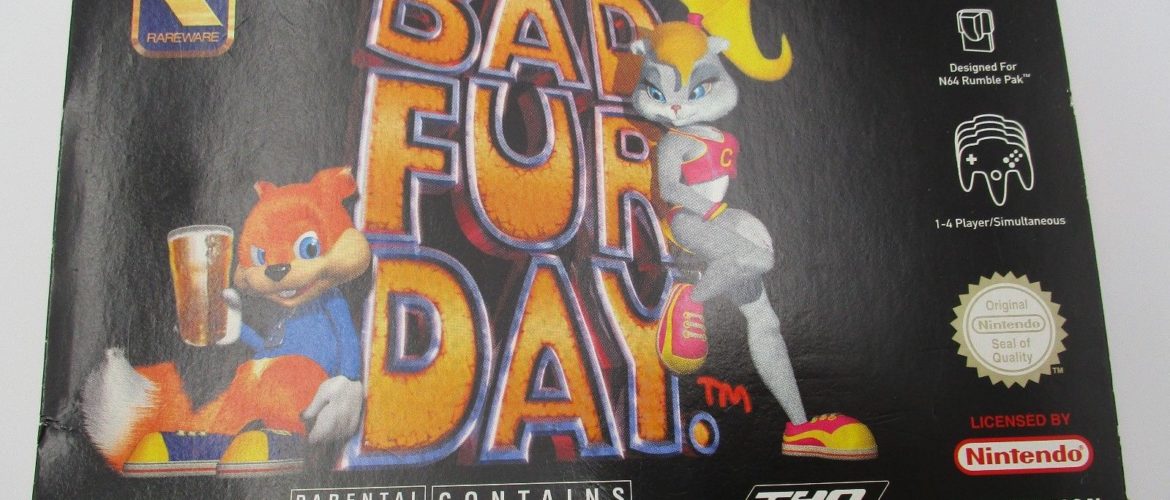 N64 – Conker’s Bad Fur Day – PAL – Complete