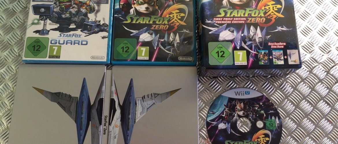 WII U – Star Fox Zero Print – PAL – Complete