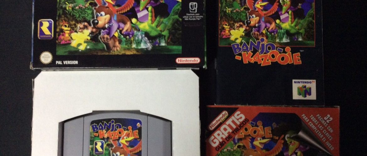 N64 – Banjo Kazooie – PAL – Complete