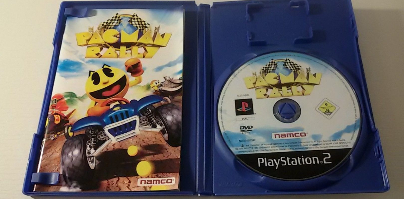 PS2 - Pac Man Rally - PAL - Complete - Gamescollection