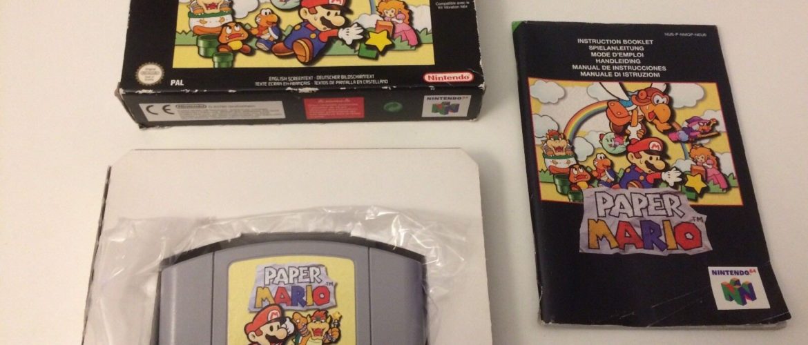 N64 – Paper Mario – PAL – Complete