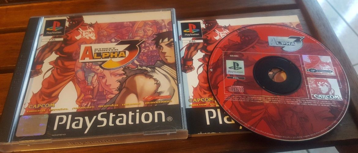 PS1 – Street Fighter Alpha 3 – PAL – Complete
