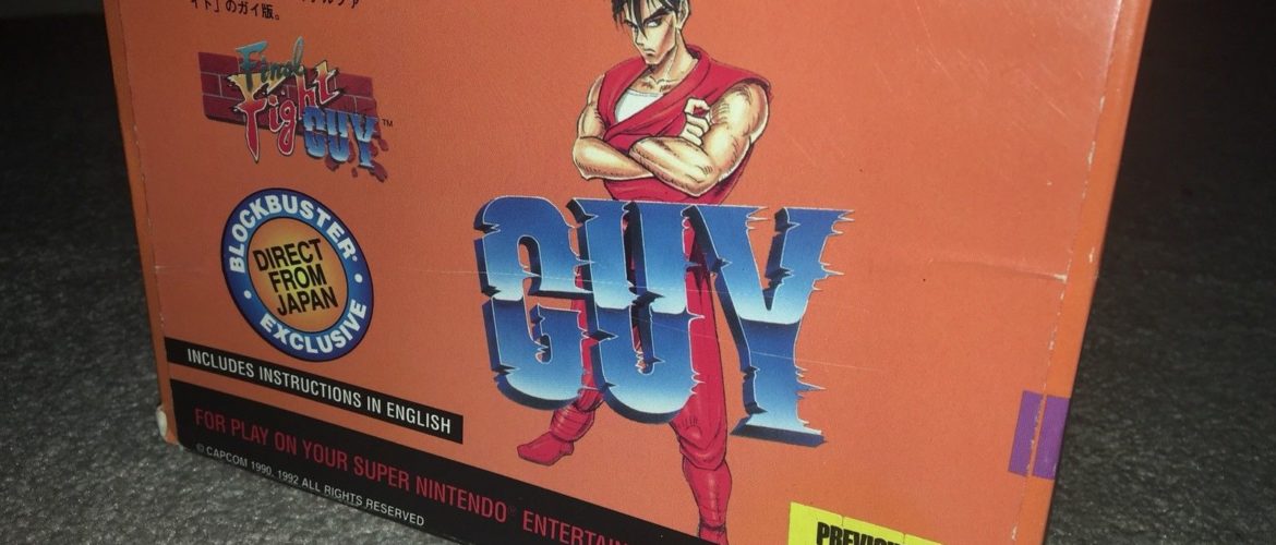 SNES – Final Fight Guy Blockbuster Exclusive – NTSC – Boxed