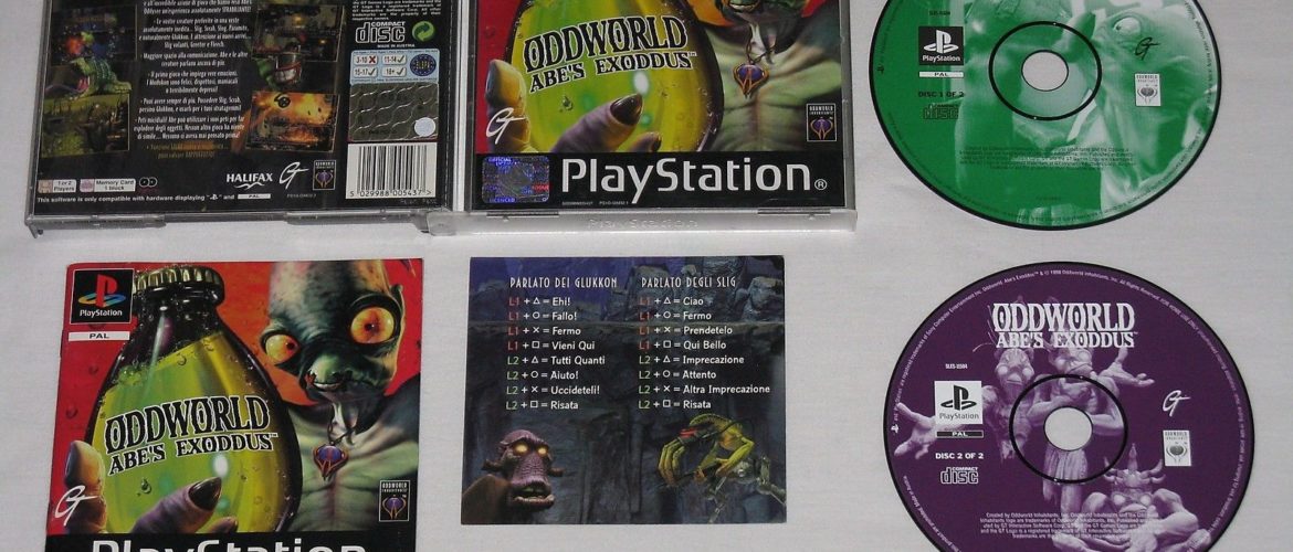 PS1 – Oddworld Abe’s Exodus – PAL – Complete