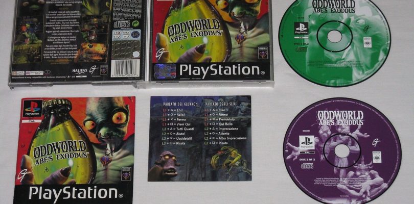 PS1 – Oddworld Abe’s Exodus – PAL – Complete