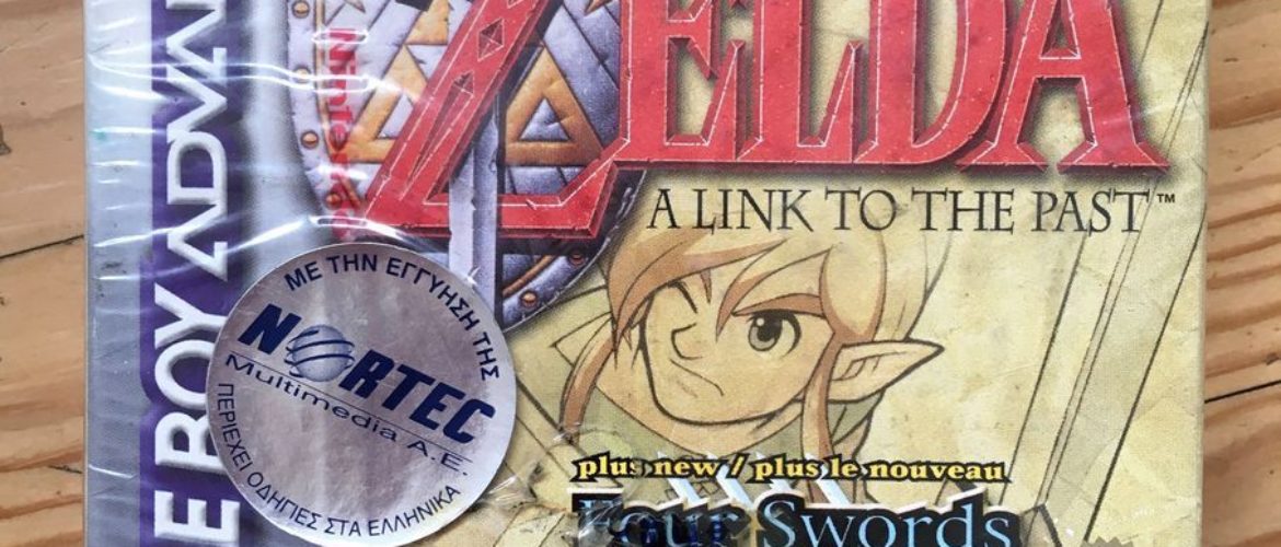 GBA – Zelda A Link To The Past – PAL – New