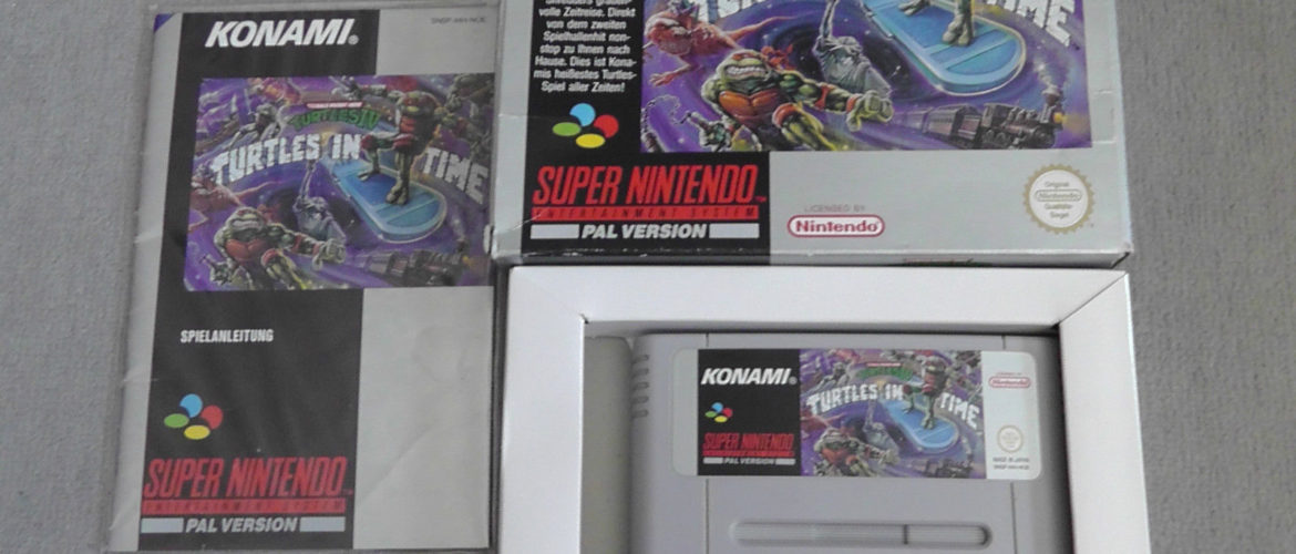 SNES – Turtles In Time – PAL – Complete