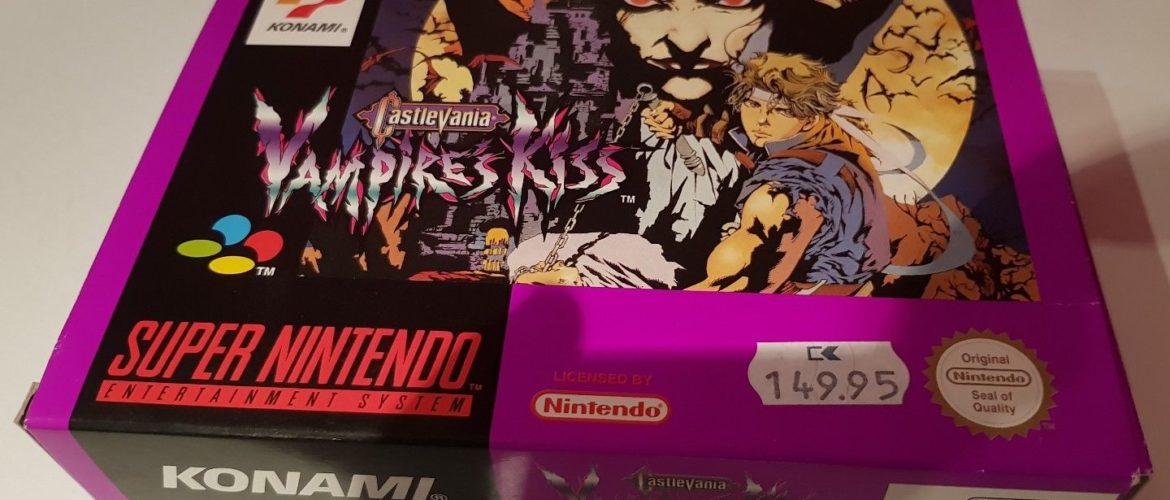 SNES – Castlevania Vampire’s Kiss – PAL – Complete