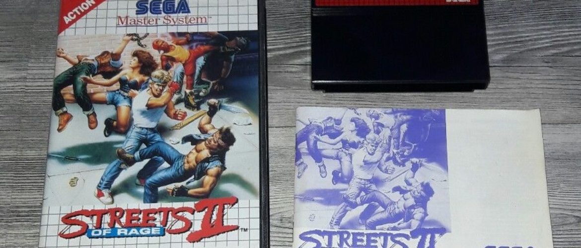 SMS – Streets Of Rage 2 – PAL – Complete