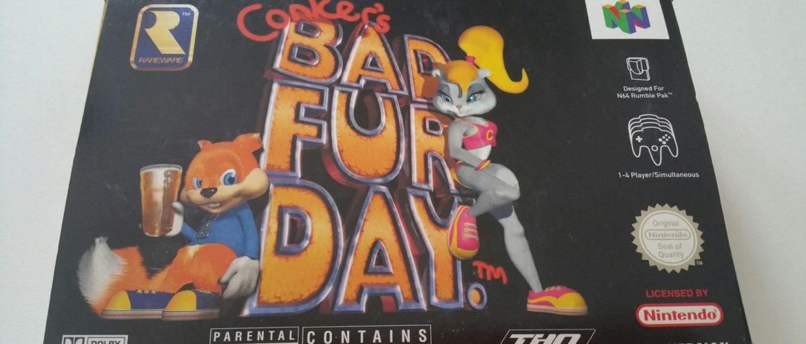 N64 – Conker’s Bad Fur Day – PAL – Complete