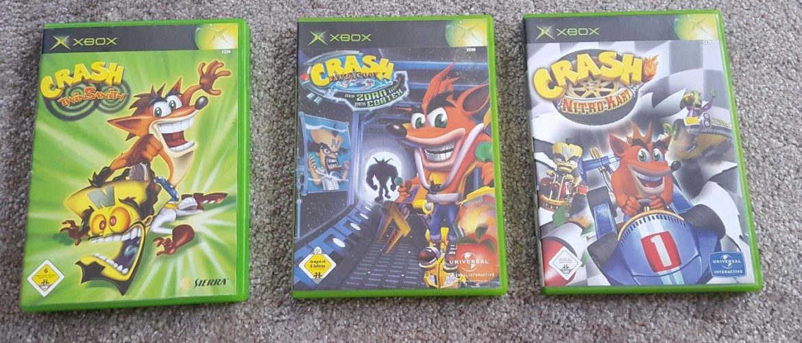Xbox – Lotto Crash Bandicoot – PAL – Boxed