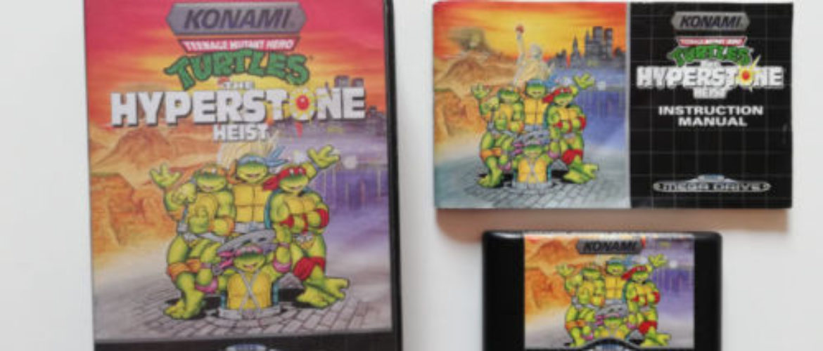 MD – Turtles The Hyperstone Heist – PAL – Complete