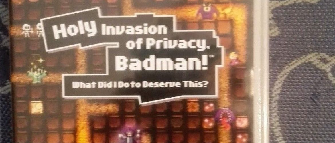 PSP – Holy Invasion Of Privacy, Badman! – PAL – NEW