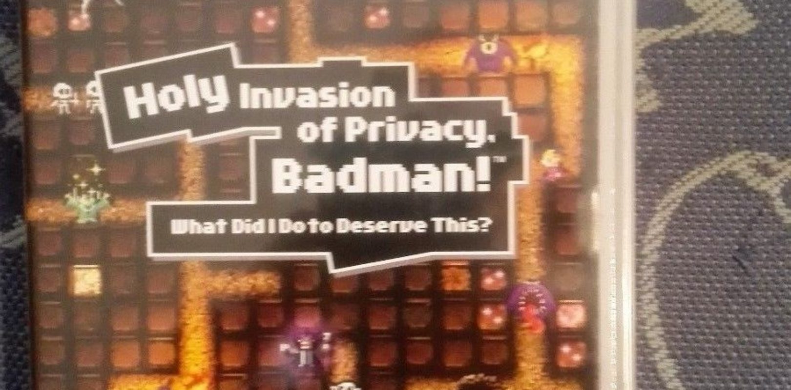 PSP Holy Invasion Of Privacy, Badman! PAL NEW Gamescollection