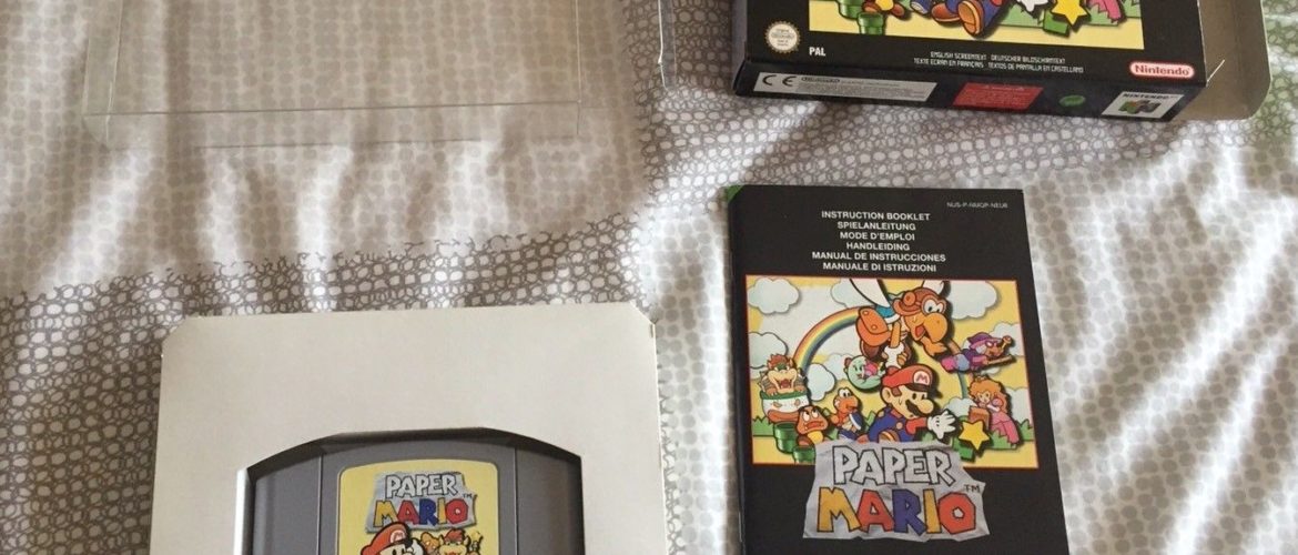 N64 – Paper Mario – PAL – Complete