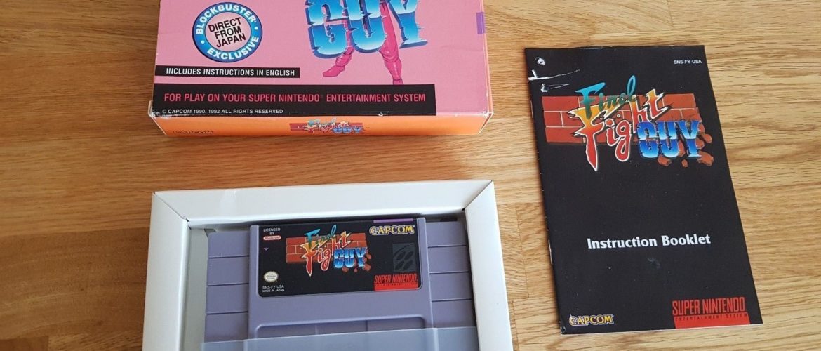 SNES – Final Fight Guy Blockbuster Exclusive – NTSC – Complete