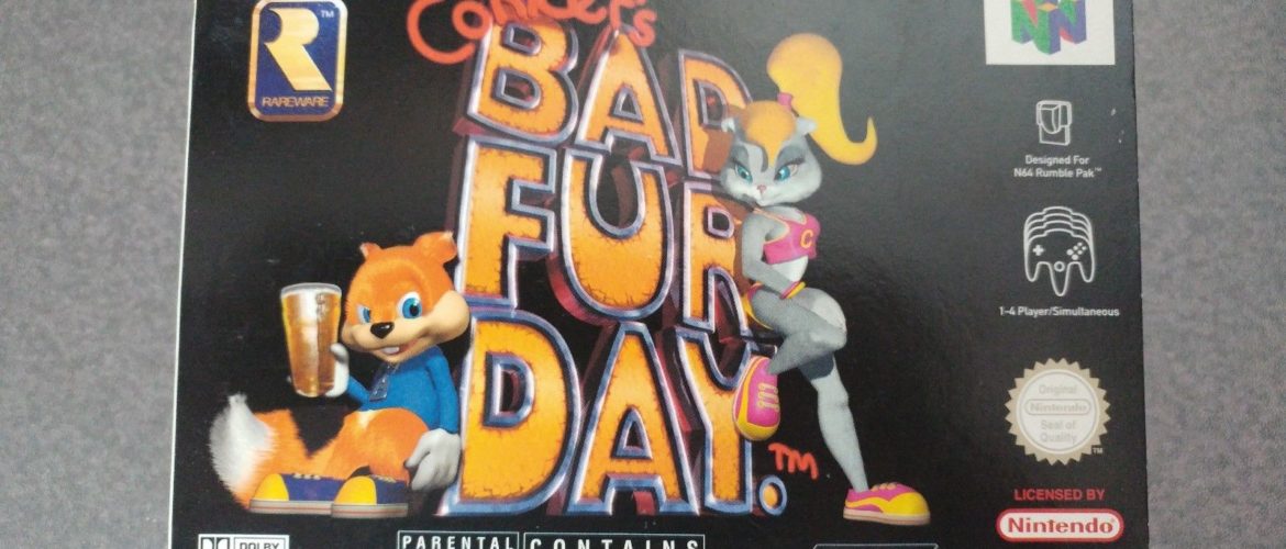N64 – Conker’s Bad Fur Day – PAL – Complete