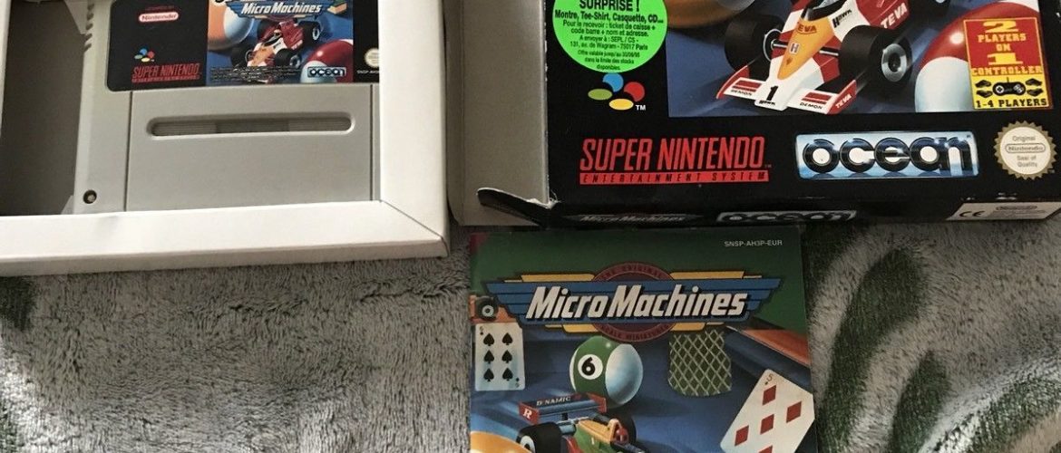 SNES – Micro Machines – PAL – Complete