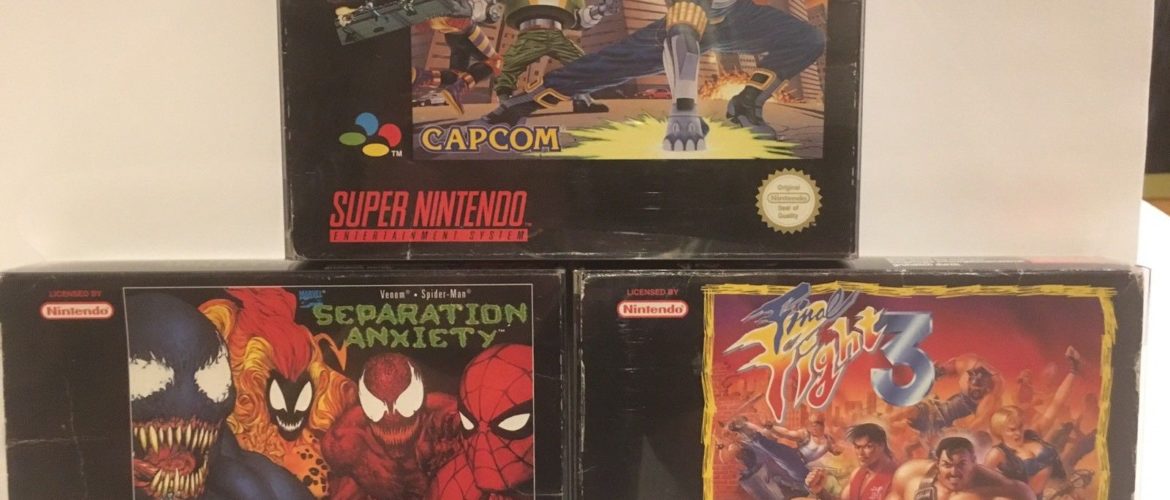 SNES – Final Fight 3, Captain Commando & Separation Anxiety – PAL – Complete