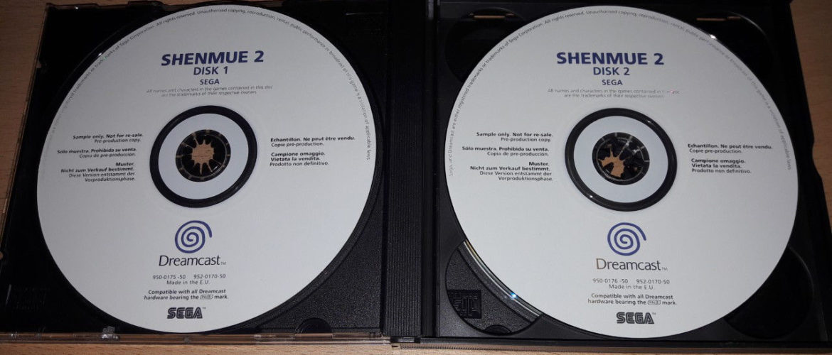 DC – Shenmue 2 Promo – PAL – Complete