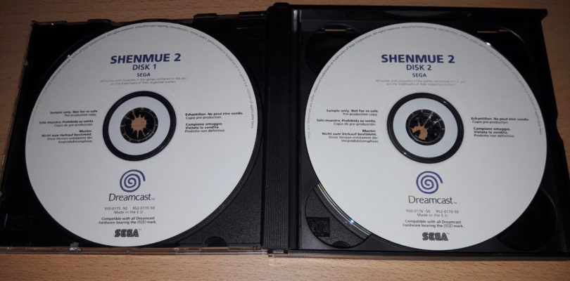 DC – Shenmue 2 Promo – PAL – Complete