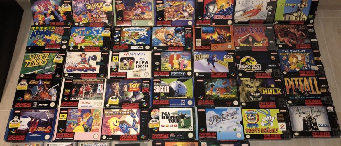SNES – Lotto 42 Giochi – PAL NTSC  JAP- Boxed