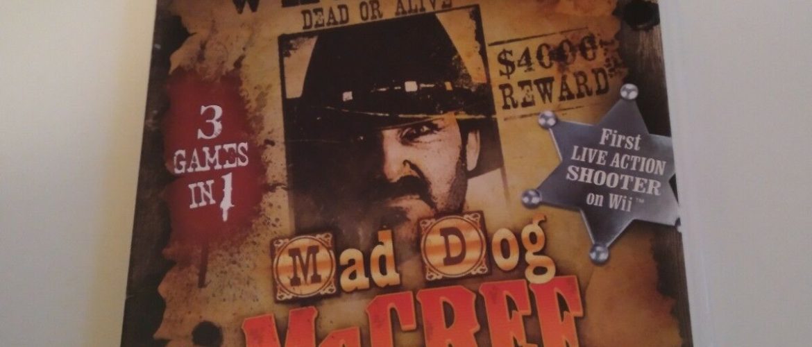 WII – Mad Dog McGree – PAL – Complete