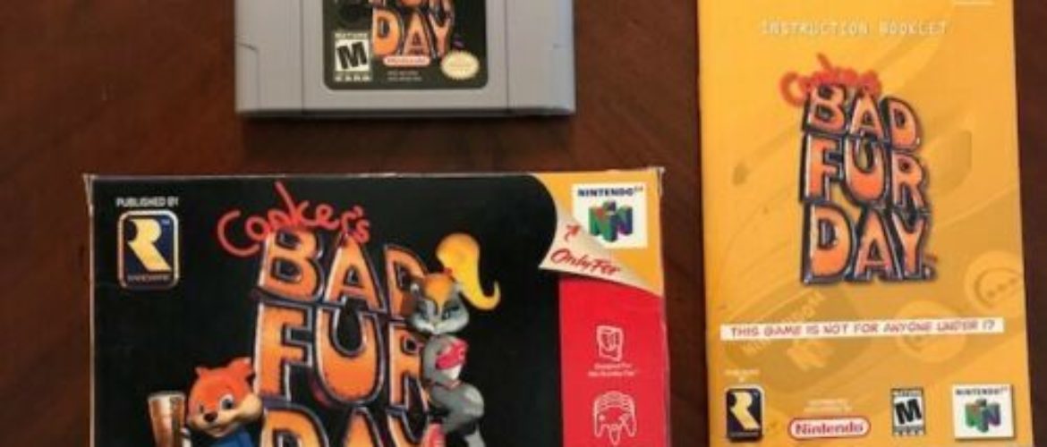 N64 – Conker’s Bad Fur Day – NTSC – Complete