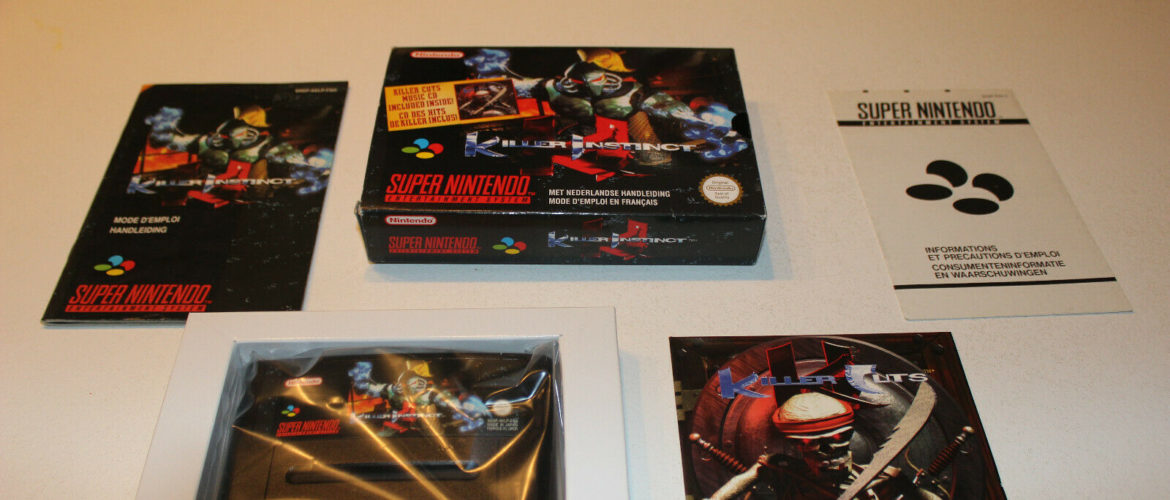 SNES – Killer Instinct – PAL – Complete
