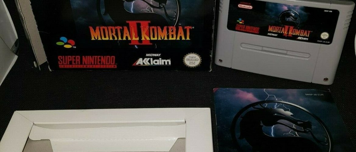 SNES – Mortal Kombat 2 – PAL – Complete