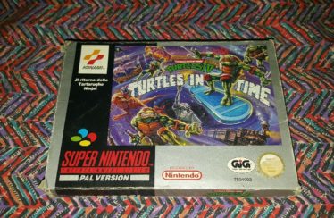 SNES – TMNT 4 Turtles In Time – PAL – Complete