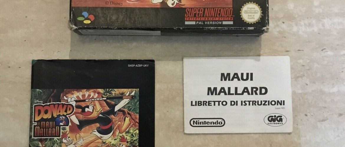 SNES – Donald In Maui Mallard – PAL – Complete