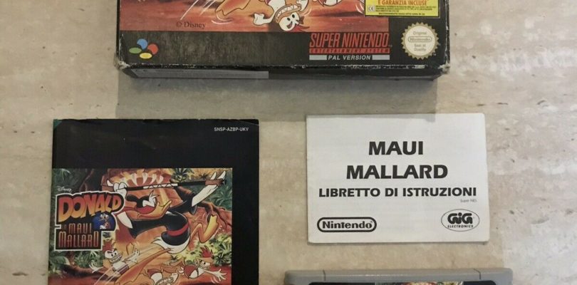 SNES – Donald In Maui Mallard – PAL – Complete