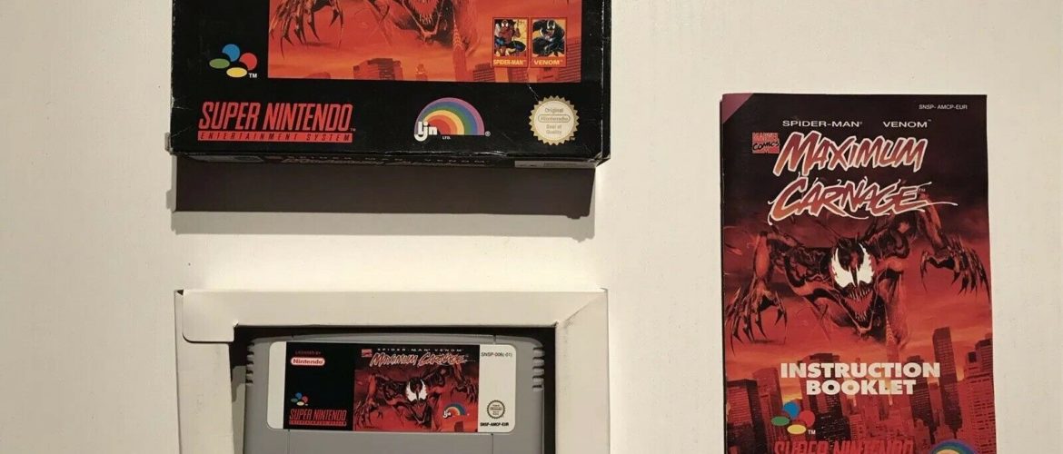 SNES – Maximum Carnage – PAL – Complete