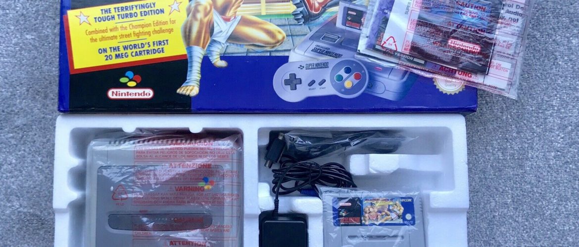 SNES – Street Fighter 2 Turbo Bundle – PAL – COMPLETE