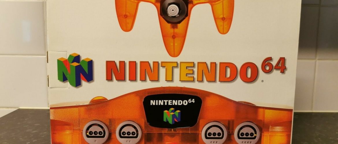 N64 – Nintendo 64 Fire Orange – PAL – COMPLETE