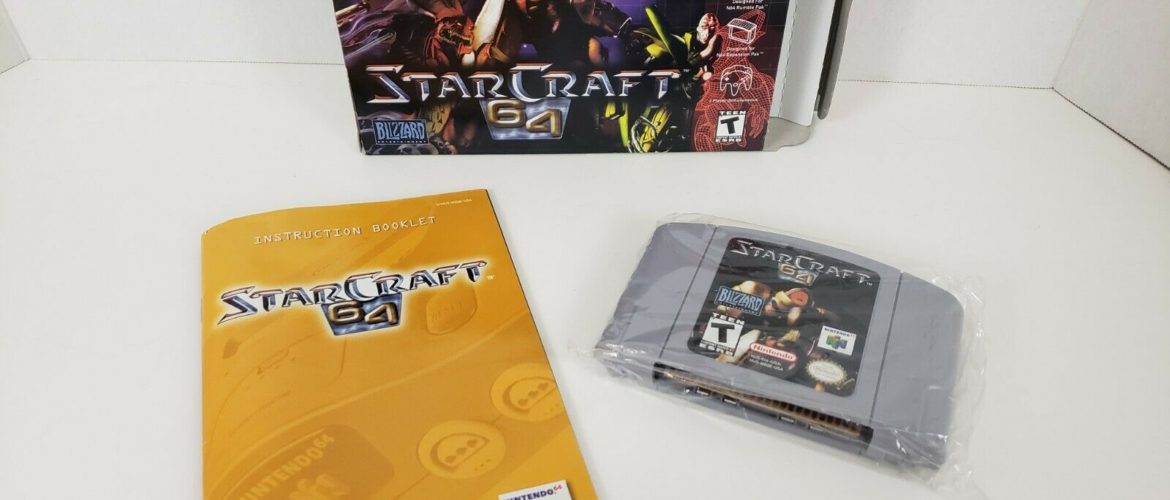 N64 – Starcraft 64 – NTSC – COMPLETE