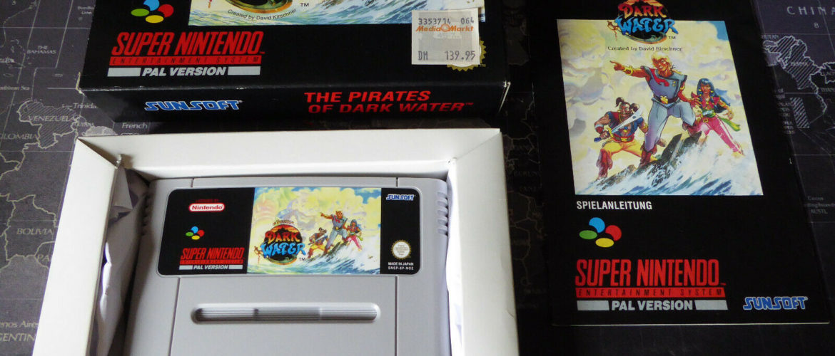 SNES – The Pirates Of The Dark Water – PAL – COMPLETE