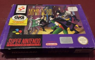 SNES – The Adventures Of Batman And Robin – PAL – COMPLETE
