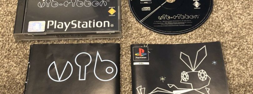 PS1 – Vib Ribbon – PAL – COMPLETE